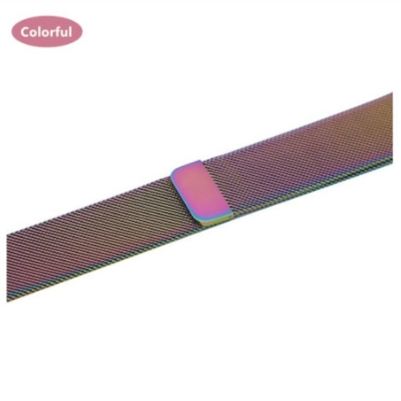 NEW Rainbow Magnetic Loop Band For Apple Watch - Picture 4 of 5